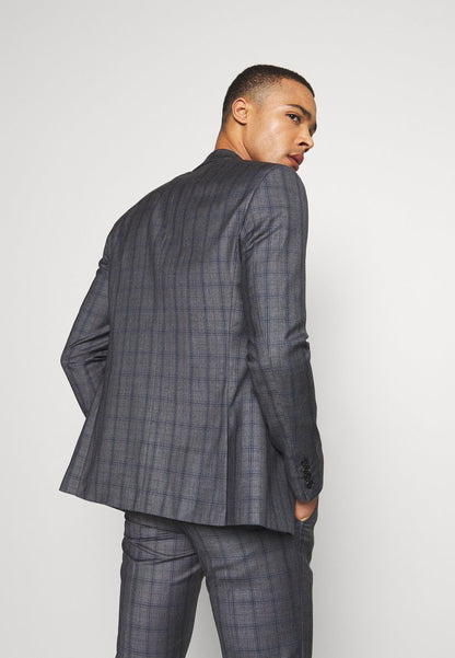  CHECK SUIT - Anzug - Grey