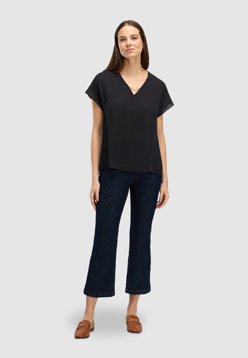  AVEC BOUCLE - Bluse - Nero