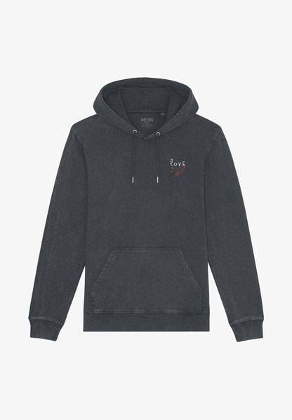  LOVE BROD VINTAGE UNISEX - Kapuzenpullover - Blue