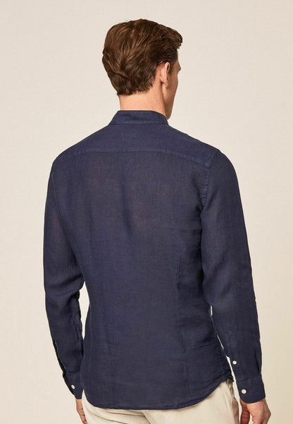 Hackett London GARMENT DYED P - Hemd - Navy