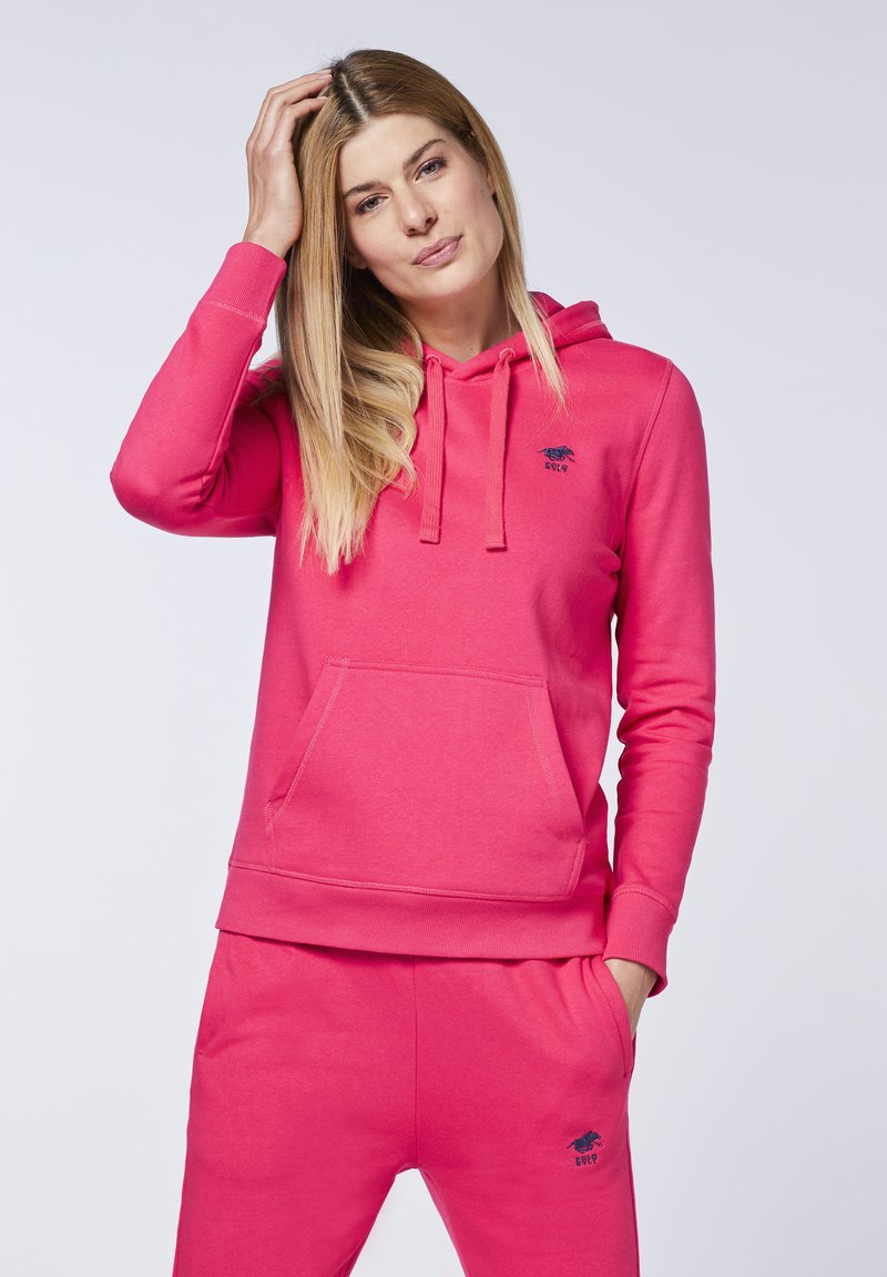  NORMALE PASSFORM - Kapuzenpullover - Raspberry