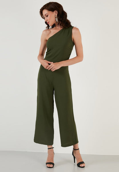 LELA REGULAR FIT - Jumpsuit - Light Khaki