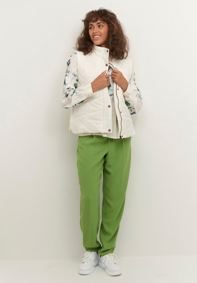  CREAM CROLLI SHORT WAISTCOAT - Weste - Vaporous Gray