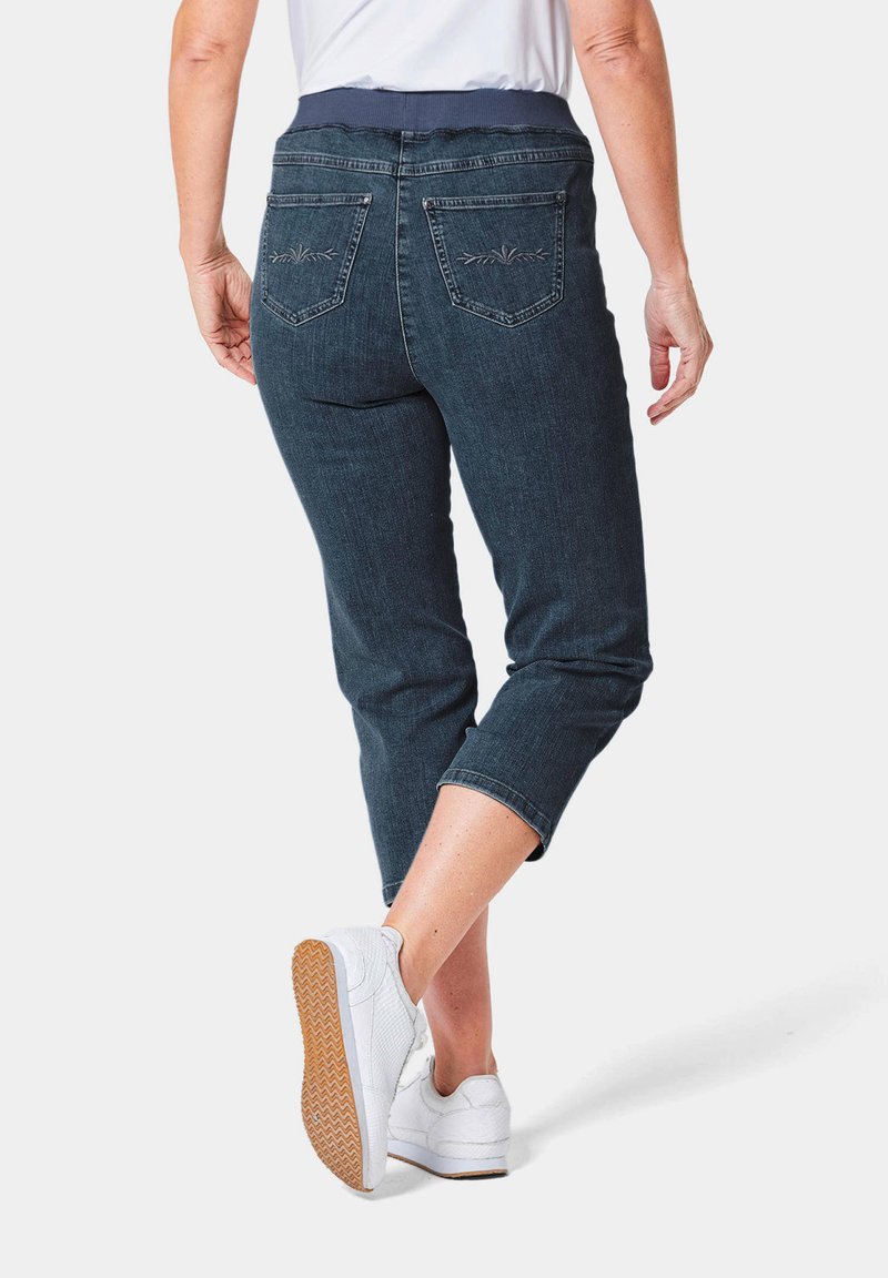 GOLDNER Jeans Skinny Fit - Dunkelblau