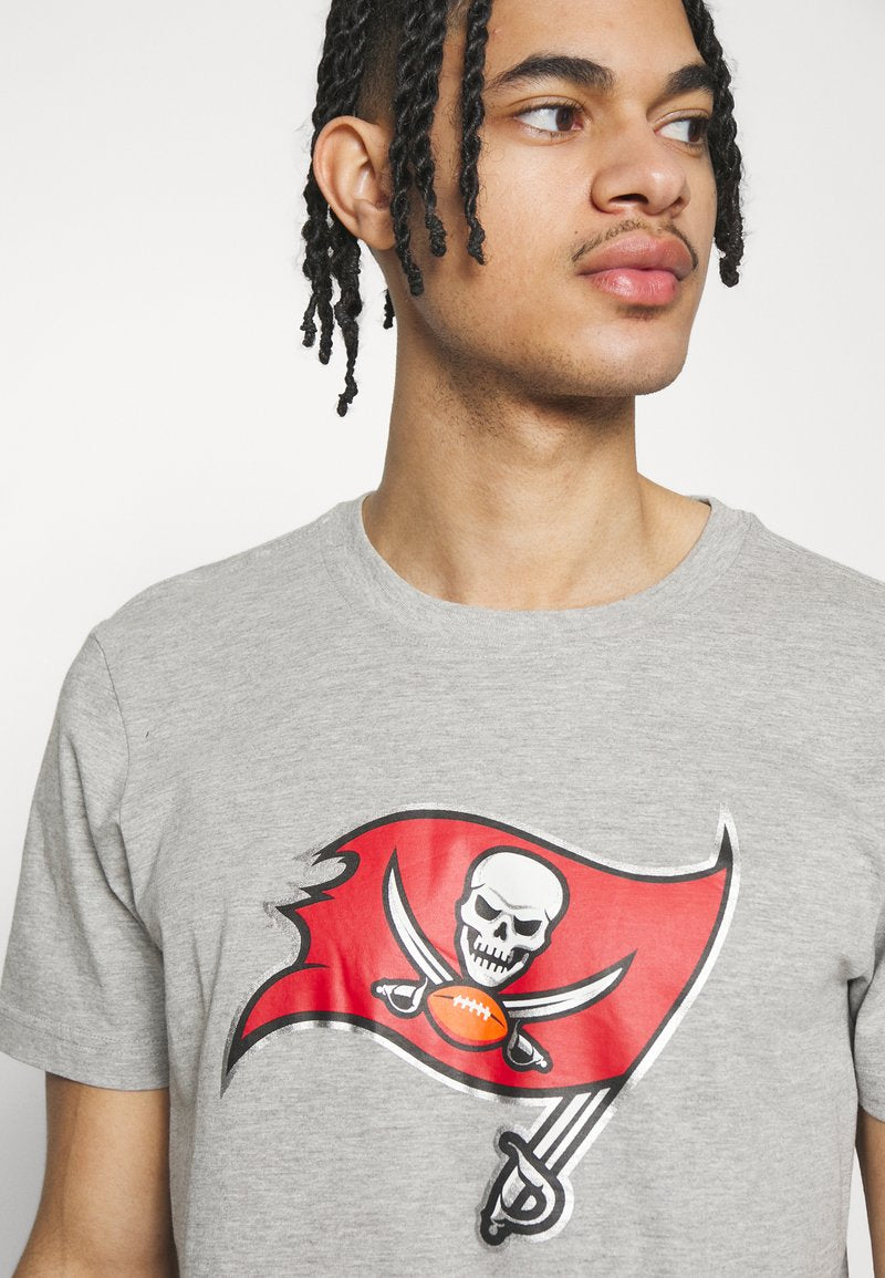 Fanatics NFL TAMPA BAY BUCCANEERS CREW TEE - Vereinsmannschaften - Sport Gray Heather