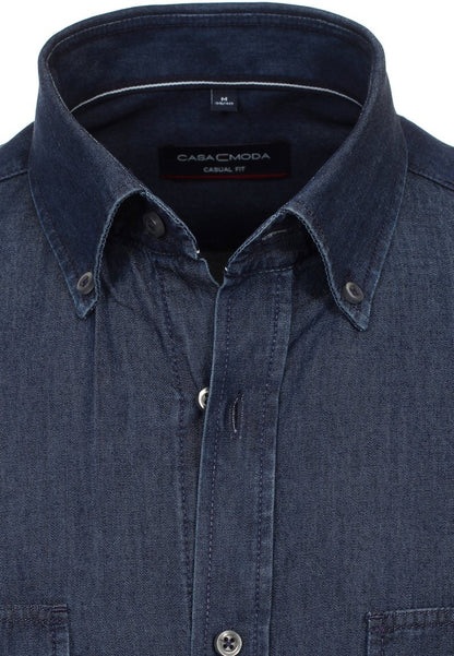  UNI CASUAL FIT - Hemd - Dunkelblau
