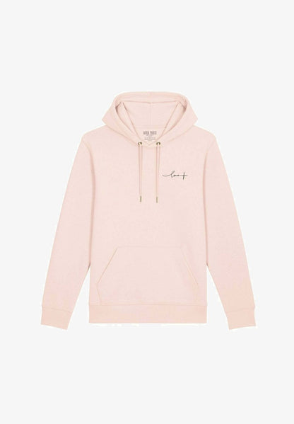  FREQUENCY EMBROIDERY UNISEX - Kapuzenpullover - Light Pink