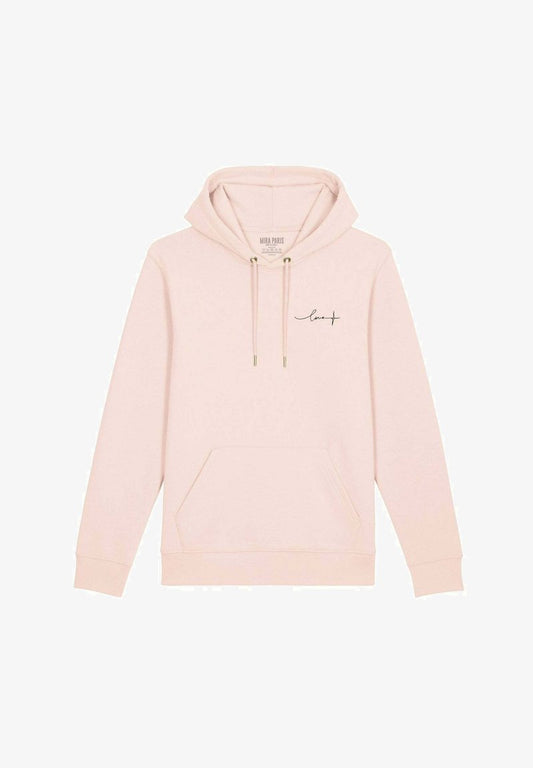  FREQUENCY EMBROIDERY UNISEX - Kapuzenpullover - Light Pink