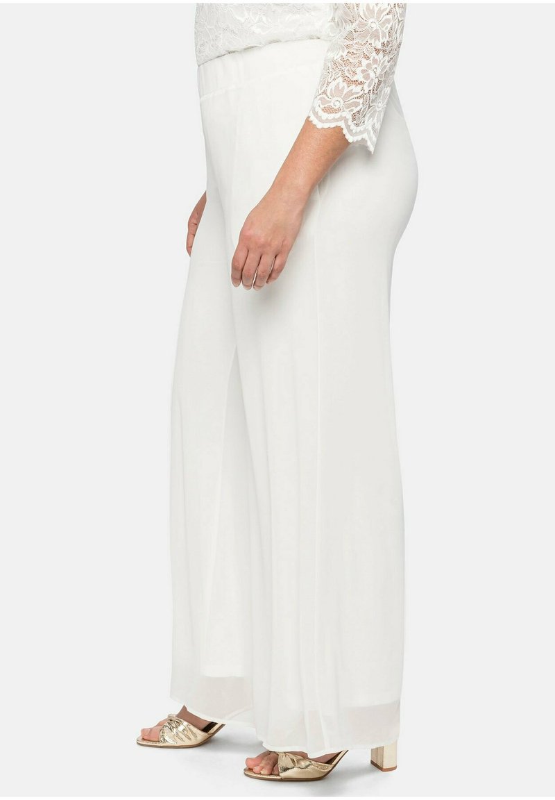 Sheego Stoffhose - Offwhite