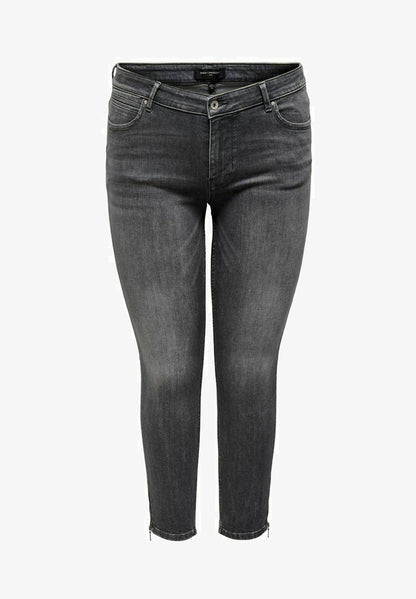 ONLY CARMAKOMA Jeans Skinny Fit - Medium Grey Denim
