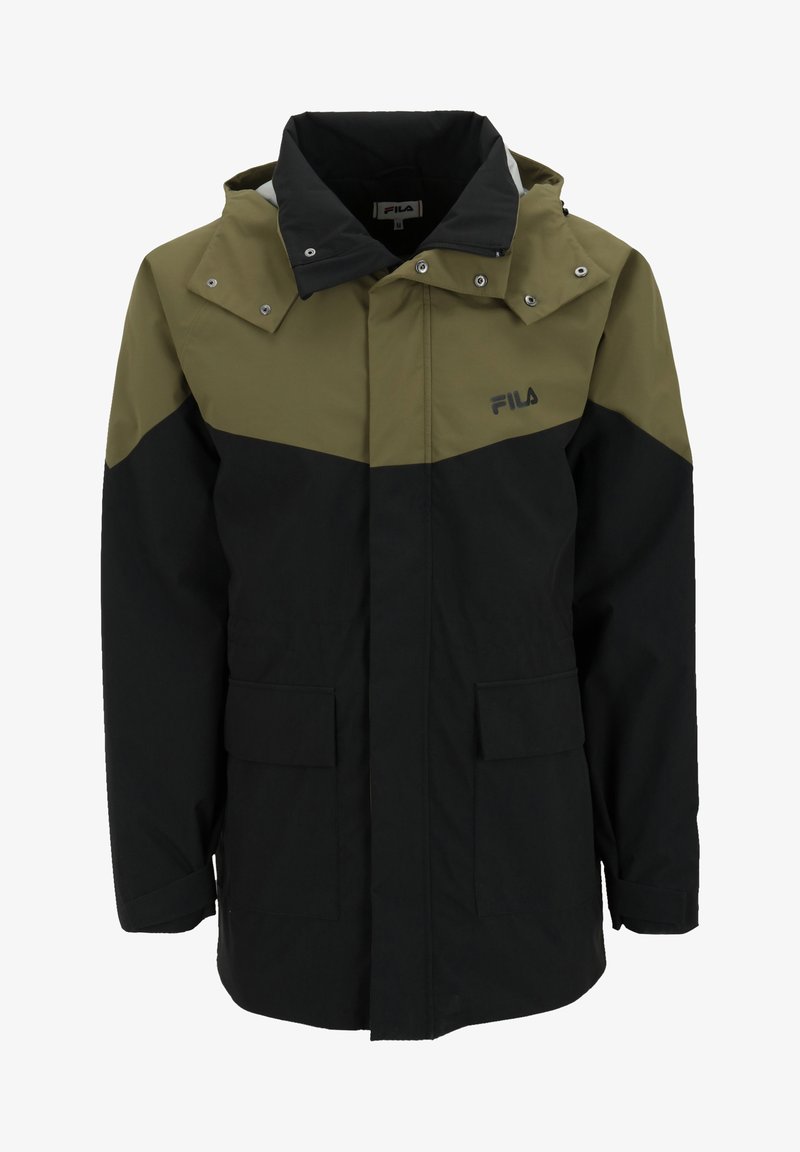 Fila APPAREL TANVALD - Parka - Moonless Night/burnt Olive