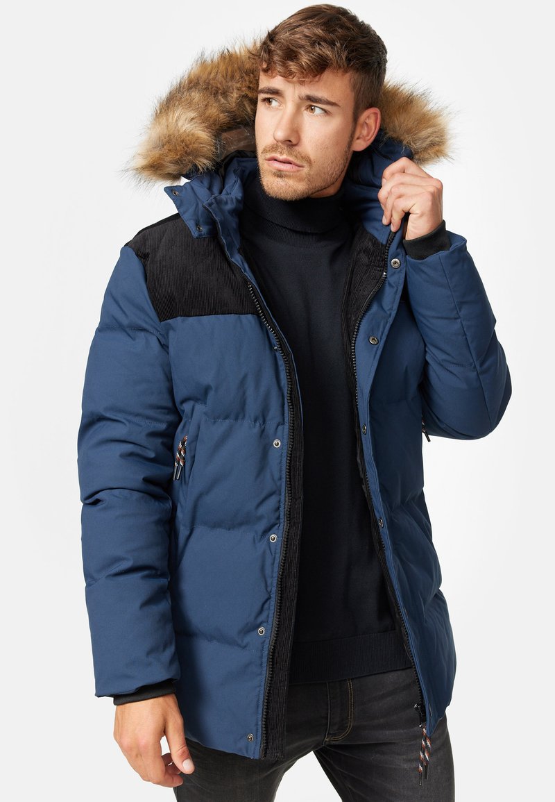 Indicode Jeans HEXYL - Wintermantel - Navy