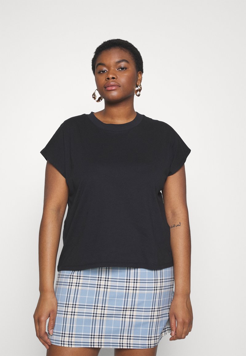 Vero Moda Curve TEE CURVE - T-Shirt Basic - Black