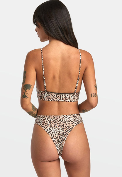 RVCA MEOW COUPE CHEEKY - Bikini-Hose - Java