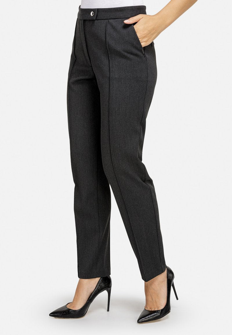 HELMIDGE Stoffhose - Dunkel Grau