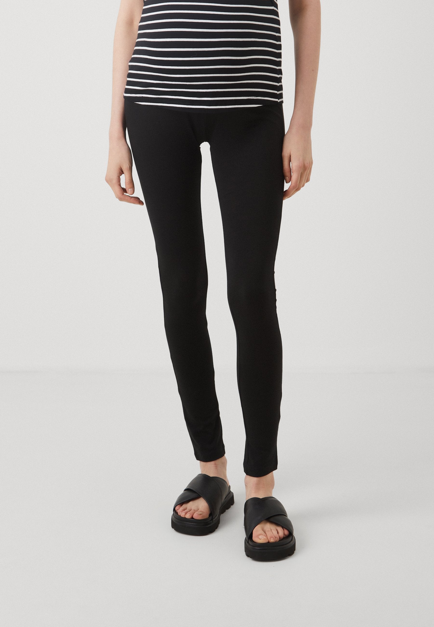  2 PACK - Leggings - Trousers - Black