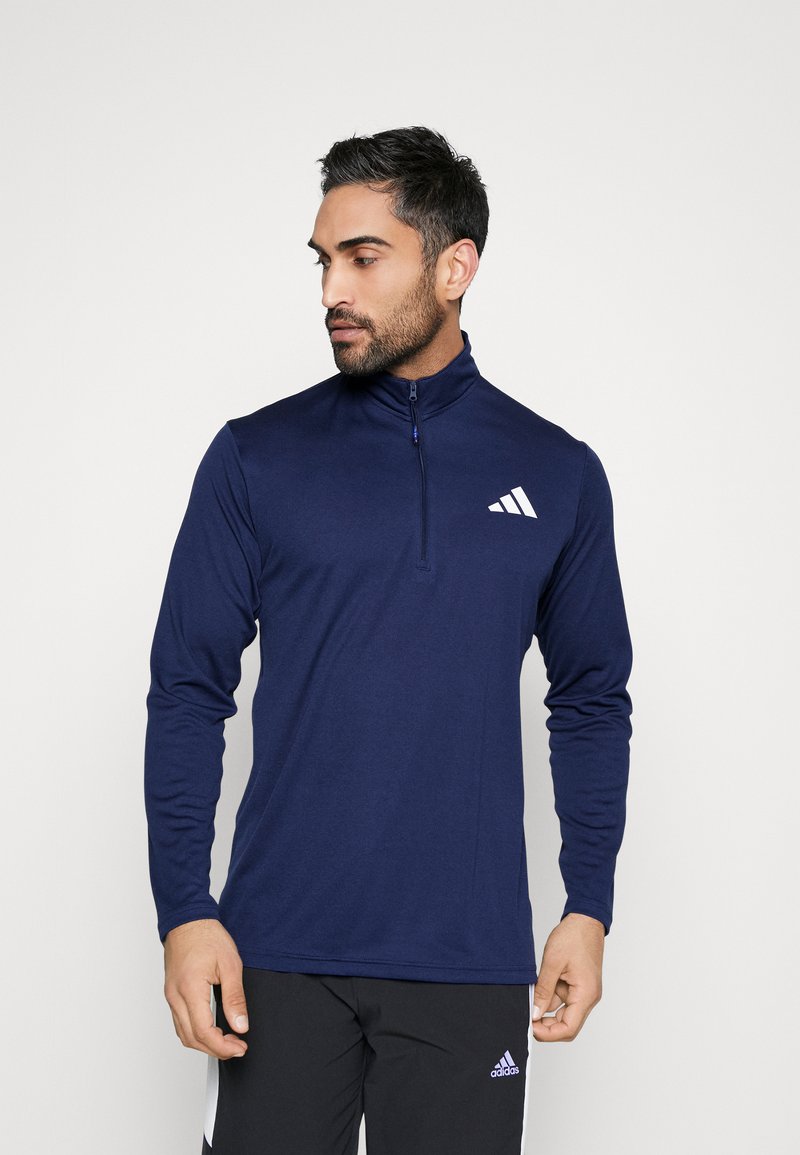 ADIDAS PERFORMANCE Langarmshirt - Dark Blue/white