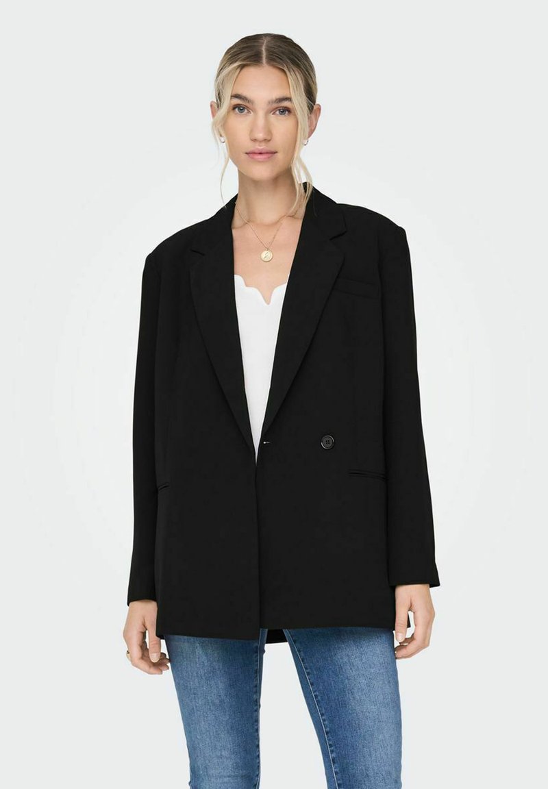ONLY LOOSE FIT - Kurzmantel - Black