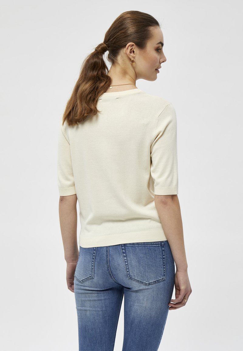 Peppercorn TANA - Strickjacke - Seedpearl Cream