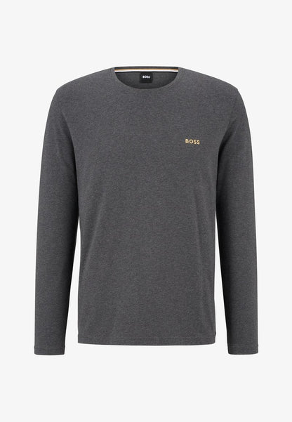 Boss MIX MATCH - Nachtwäsche Shirt - Charcoal