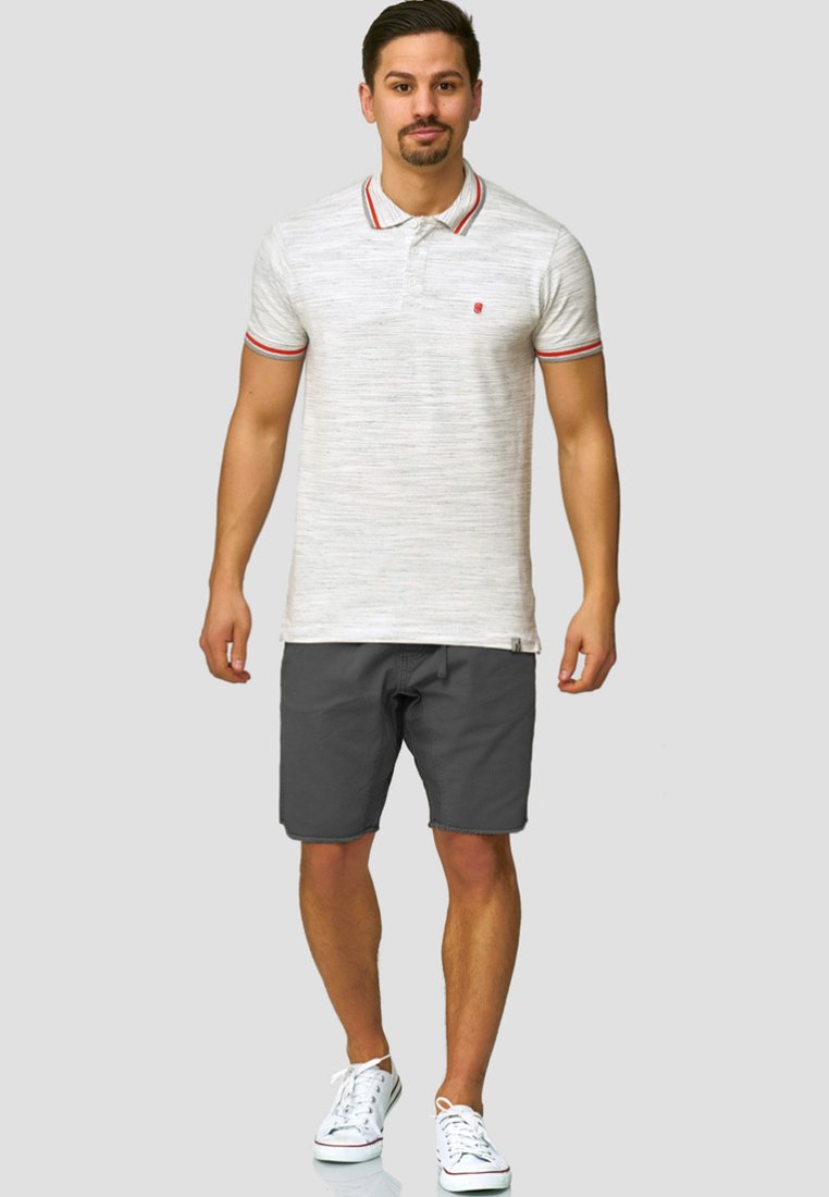 Indicode Jeans Poloshirt - Offwhite