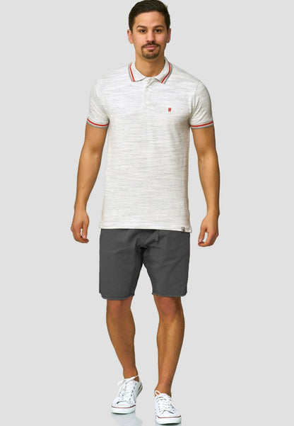 Indicode Jeans Poloshirt - Offwhite