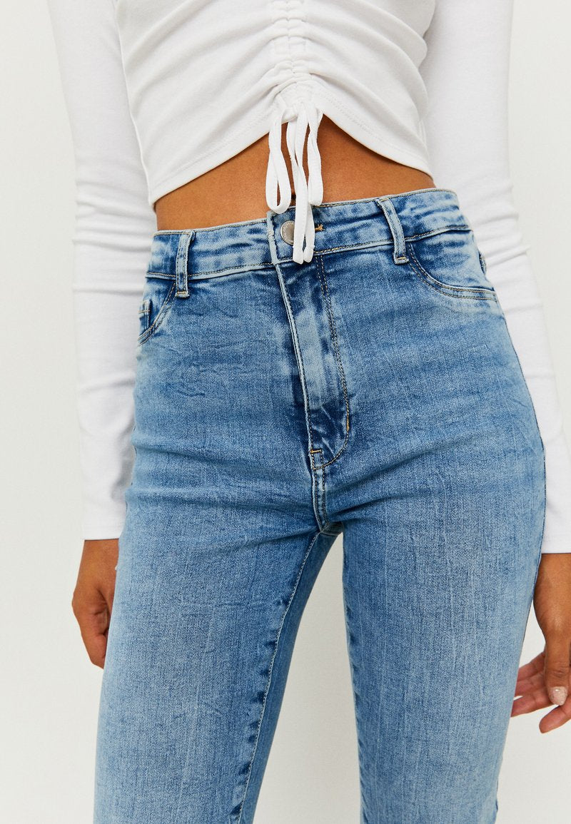  STONE WASHED SKINNY JEANS - Jeans Skinny Fit - Blue