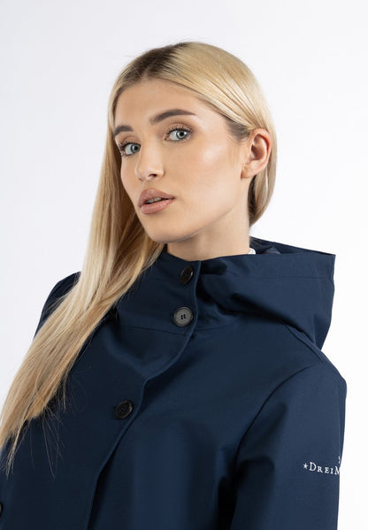 Dreimaster PRYAM - Regenjacke / Wasserabweisende Jacke - Marine