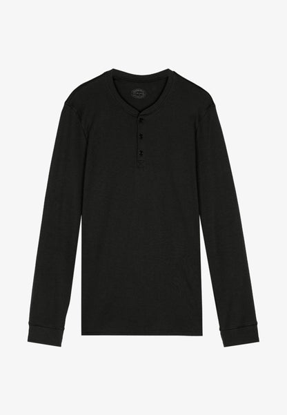 Intimissimi INTERLOCK SUPIMA - Nachtwäsche Shirt - Black
