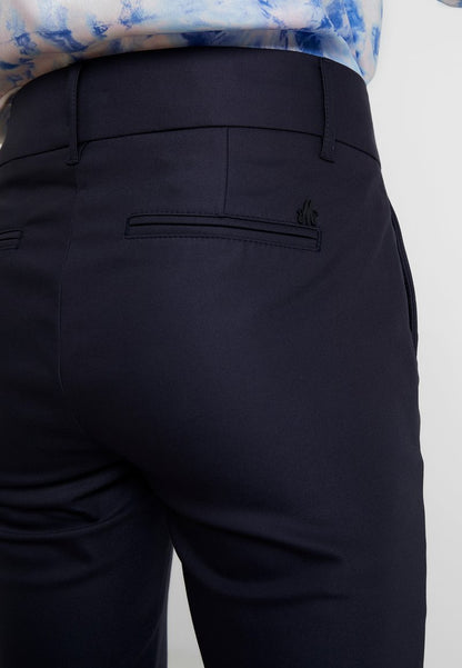 Mos Mosh BLAKE NIGHT LONG PANT - Stoffhose - Navy
