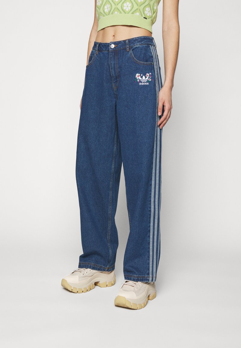 Adidas Originals PANT - Jeans Relaxed Fit - Blue Indigo Denim