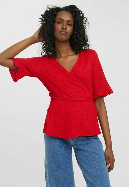 Vero Moda Bluse - Goji Berry