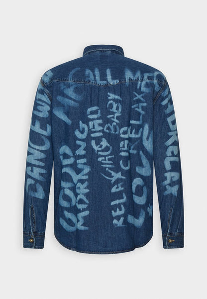  RELAXED FIT WESTERN - Hemd - Art Saves Lives