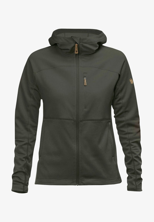 Fjällräven ABISKO TRAIL - Fleecejacke - Deep Forest