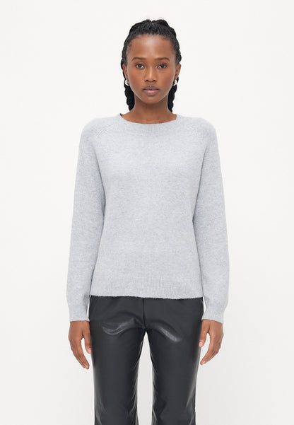 ONLY Petite ONLRICA LIFE - Jumper - Light Grey Melange