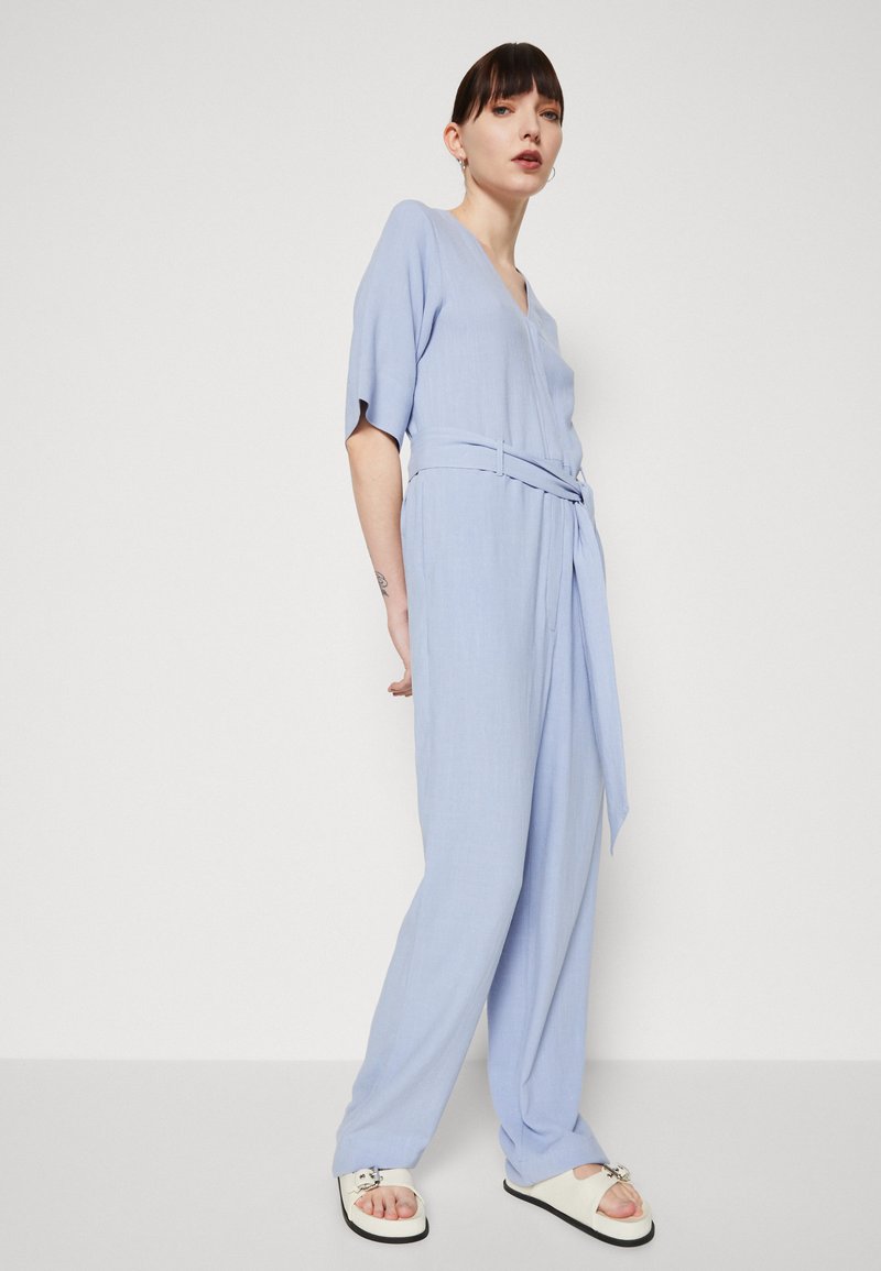 Selected Femme SLFVIVA LONG - Jumpsuit - Blue Heron