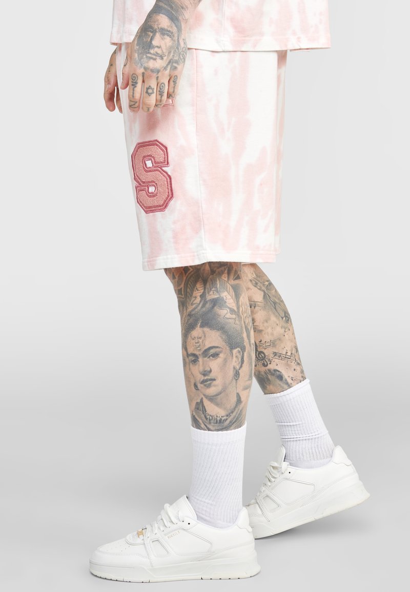SikSilk TIE DYE JOGGER - Shorts - Pink