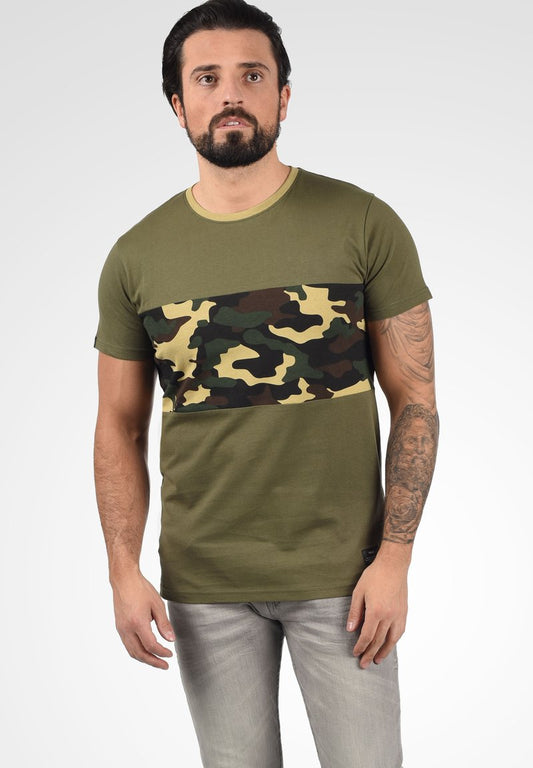 Solid SDCALLUX - T-Shirt Print - Dusty Olive