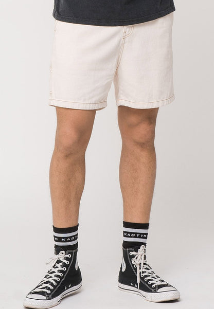 Kaotiko CARPENTER - Shorts - Beige