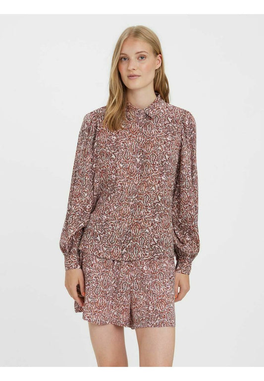 Vero Moda LANGARM - Hemdbluse - Parfait Pink