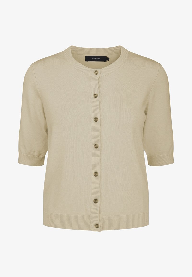 Peppercorn TANA - Strickjacke - Seedpearl Cream