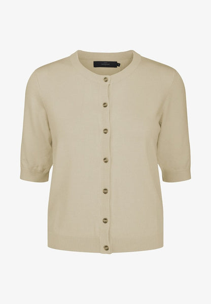 Peppercorn TANA - Strickjacke - Seedpearl Cream
