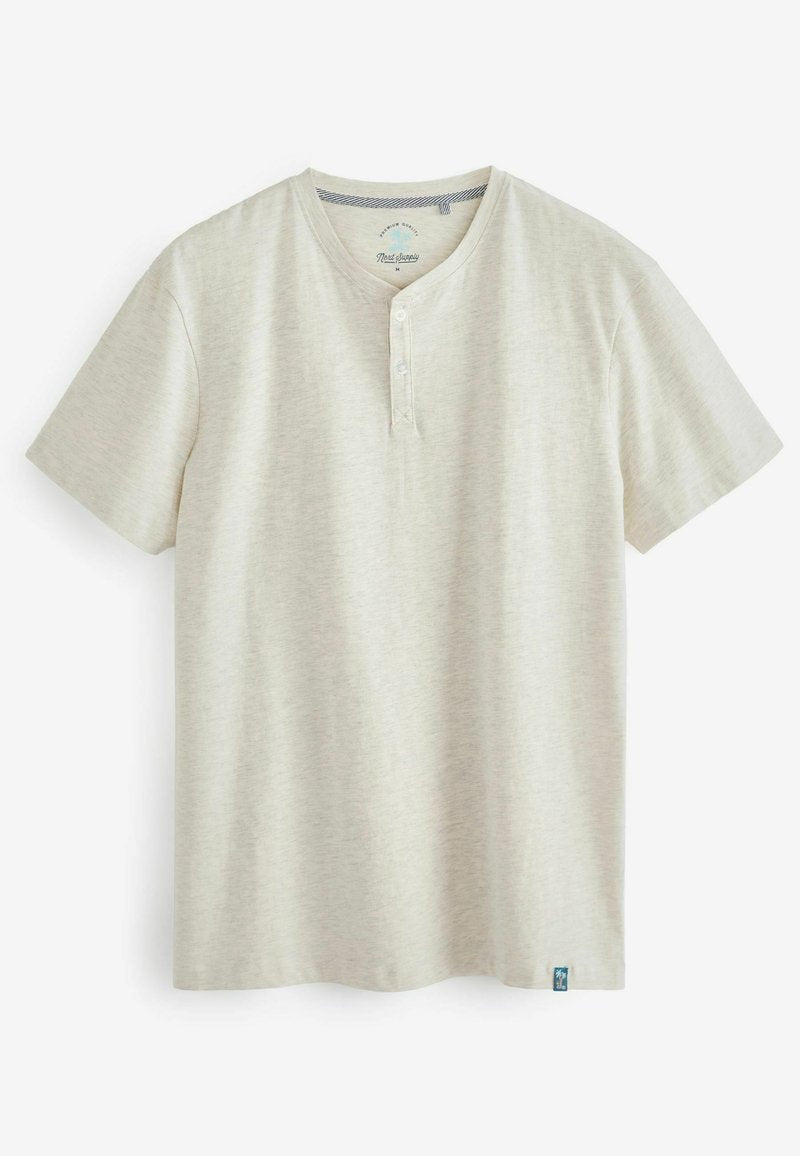 Next SET LIGHTWEIGHT STANDARD - Pyjama - Cream Blue Supersoft
