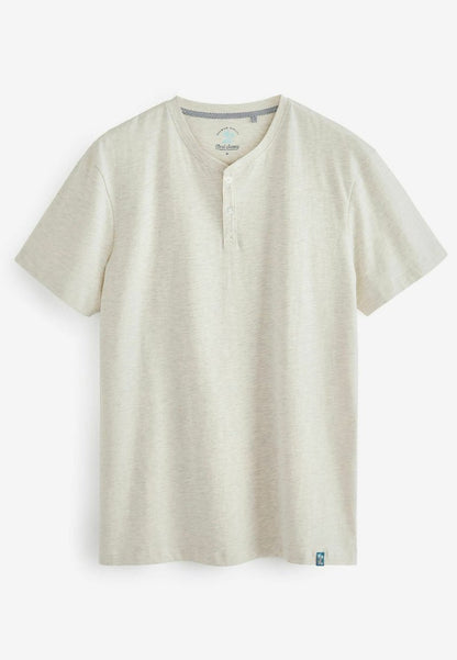 Next SET LIGHTWEIGHT STANDARD - Pyjama - Cream Blue Supersoft