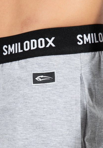  AVIS - Kurze Sporthose - Grau Melange