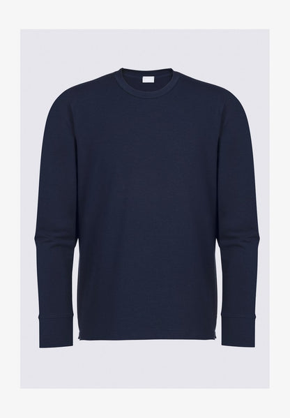 MEY LONGSLEEVE - Nachtwäsche Shirt - Yacht Blue
