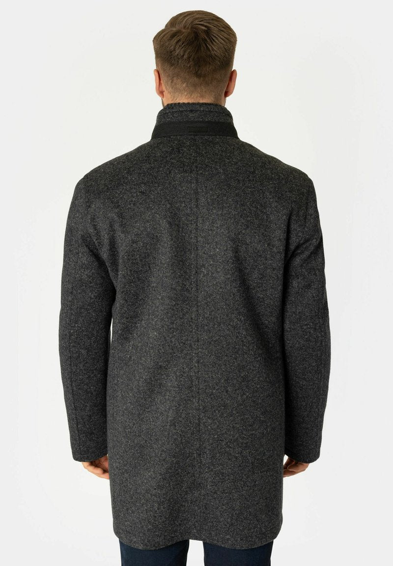 Bugatti FLEXCITY - Klassischer Mantel - Grey