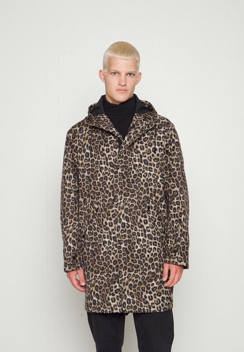THE KOOPLES UNISEX - Parka - Gold-coloured/black