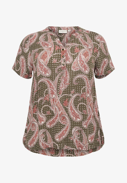  PASSA AMI - Bluse - Black/chalk