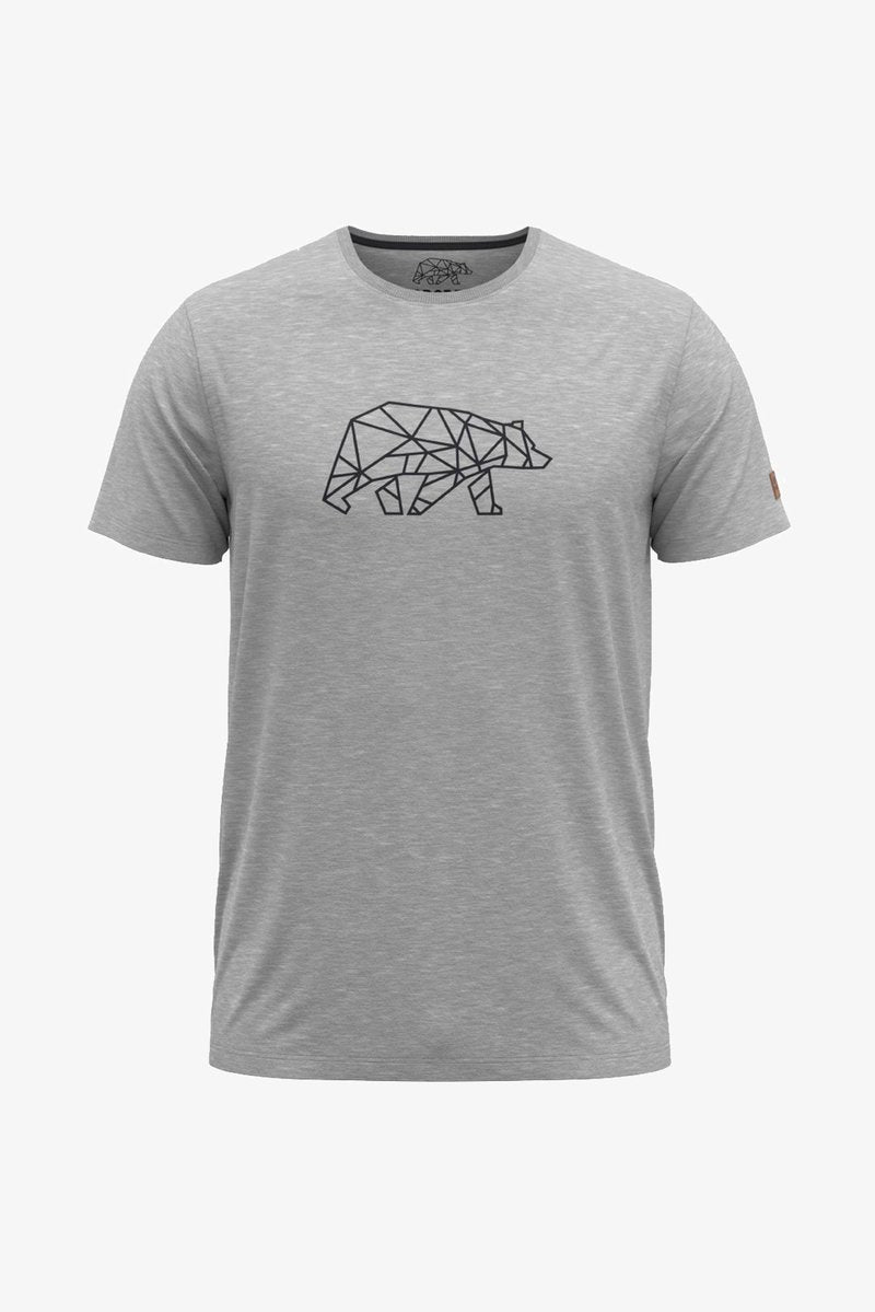  FINNSON MIT BRUSTLOGO 728672 - T-Shirt Print - Curry